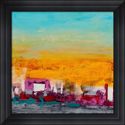 Framed Whispered Wanderlust I Print