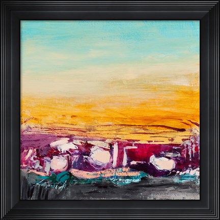 Framed Whispered Wanderlust II Print