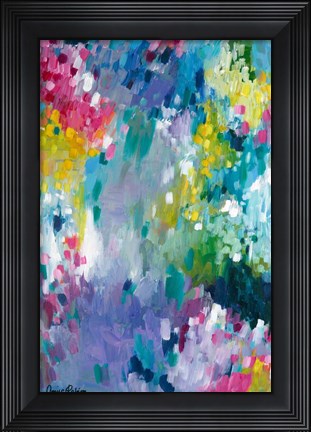 Framed Dancing in the Rain Print