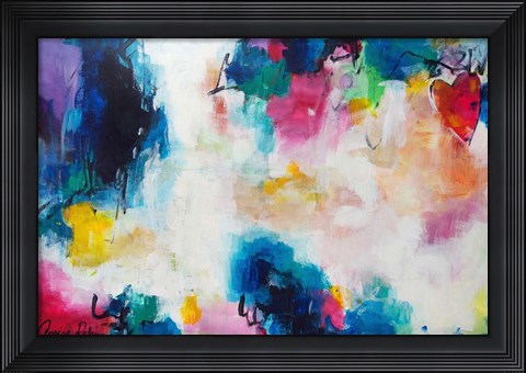 Framed Heart of the Matter Print