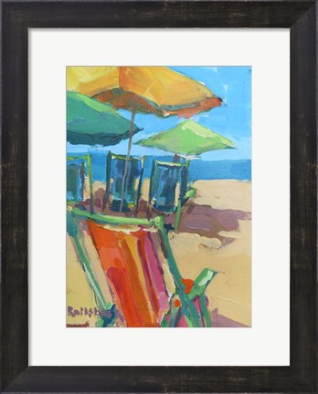 Framed Beach Days Print