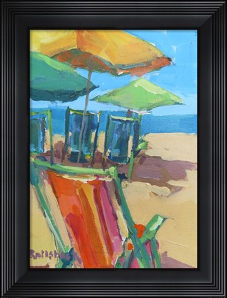 Framed Beach Days Print