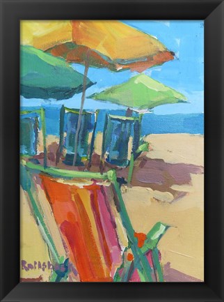 Framed Beach Days Print