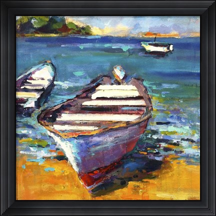 Framed Boat Print