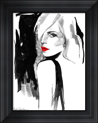 Framed Over the Shoulder Print