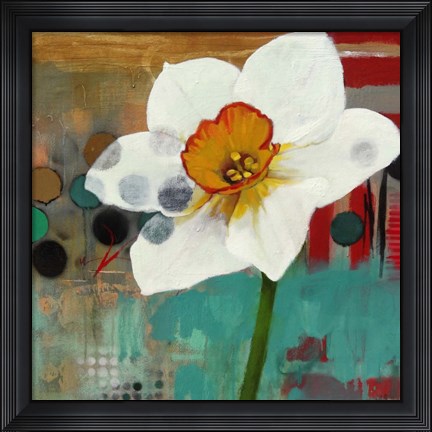 Framed Daffodil Mannerisms Print