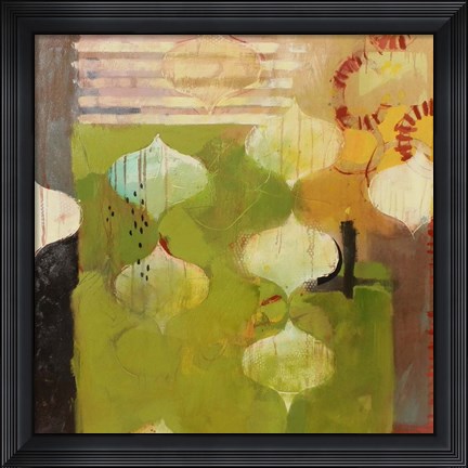 Framed Green Shade Print