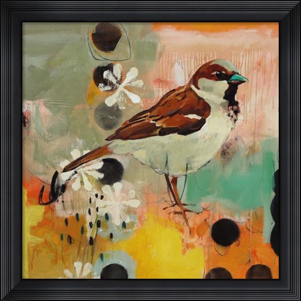 Framed Listening to Secrets Print