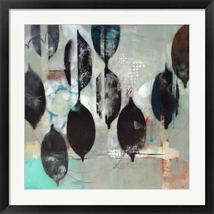 Framed Mindful Grey Print