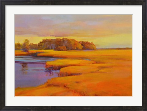 Framed Autumn Marsh Print
