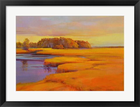 Framed Autumn Marsh Print