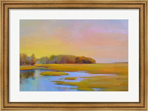 Framed Summer Marsh 2 Print