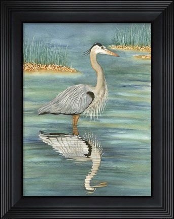 Framed Blue Print