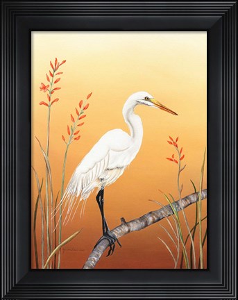 Framed Warm Sky Print