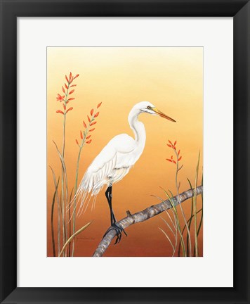 Framed Warm Sky Print