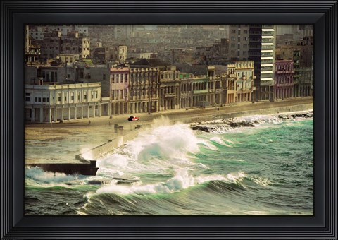 Framed Red Car Print