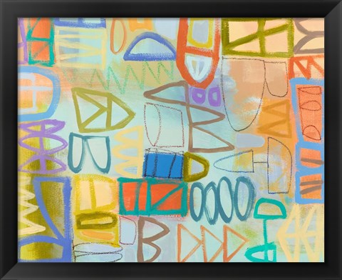 Framed Duet Series I Print