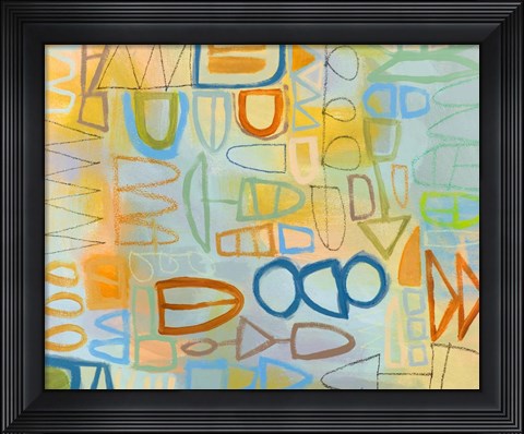 Framed Duet Series III Print