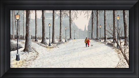 Framed Love Story Print