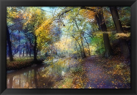 Framed Autumn Walk Print