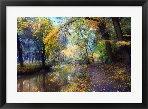 Framed Autumn Walk Print