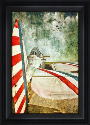 Framed Standing By Print