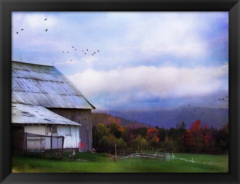 Framed Vermont Afternoon Print