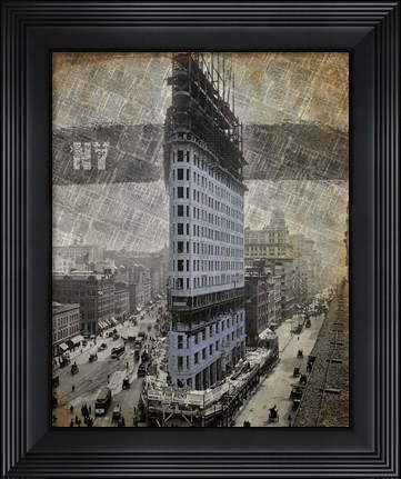 Framed New York I Print