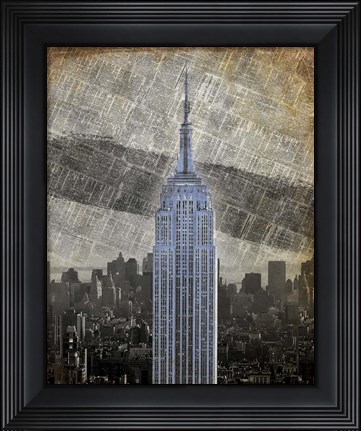 Framed New York II Print