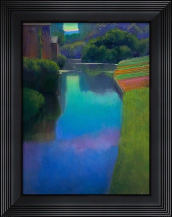 Framed Dusk at Contevoir Print