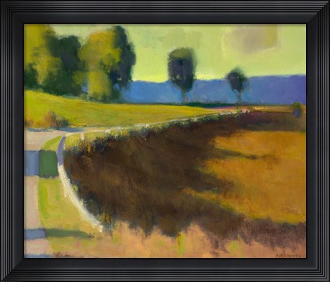 Framed Late Afternoon - the Pyrenees Print