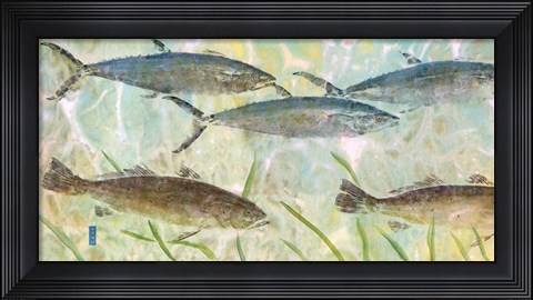 Framed Outside Flats Print