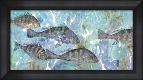 Framed Spring Run Print