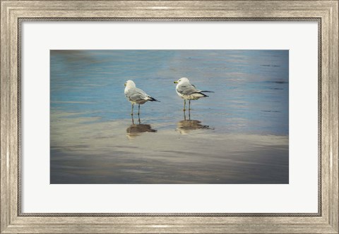Framed Silent They Wait Print
