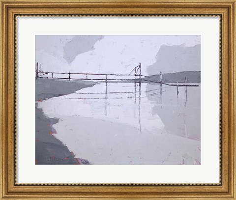 Framed Tidal River Print