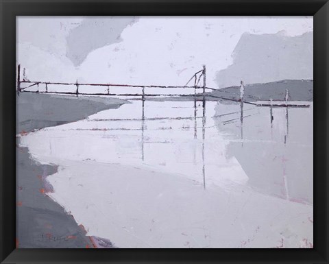 Framed Tidal River Print