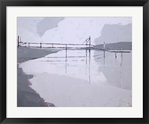 Framed Tidal River Print