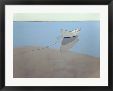 Framed White Dory Print