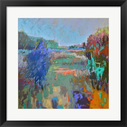 Framed Color Field 45 Print