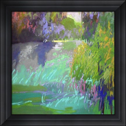 Framed Flowing Through Print