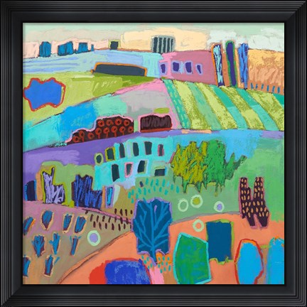 Framed If Happy Was a Landscape Print