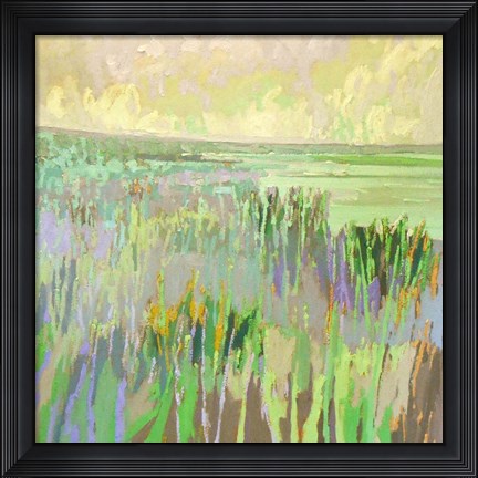 Framed Lake Shore III Print