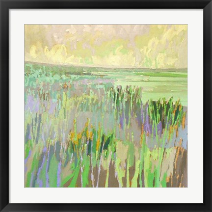 Framed Lake Shore III Print