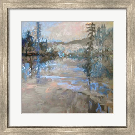 Framed River Print