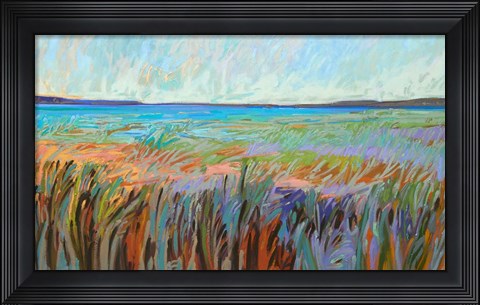 Framed Summer&#39;s Coast Print