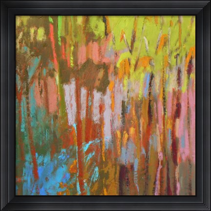 Framed Trees Two Print