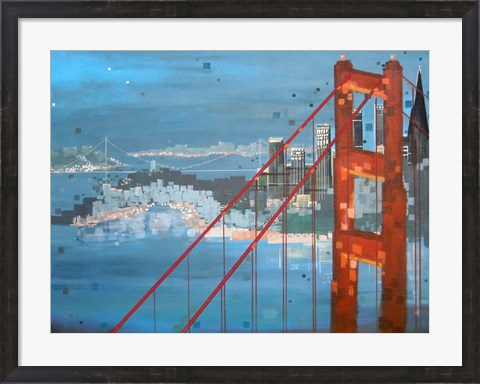 Framed Twilight San Francisco Print