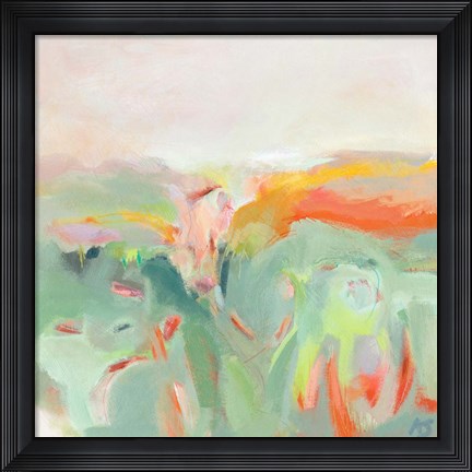 Framed Confetti Fields Print