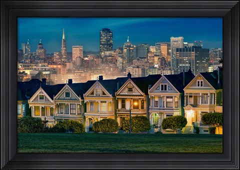 Framed Painted Ladies Print
