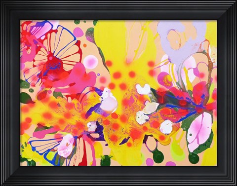 Framed Lola Fiesta Print